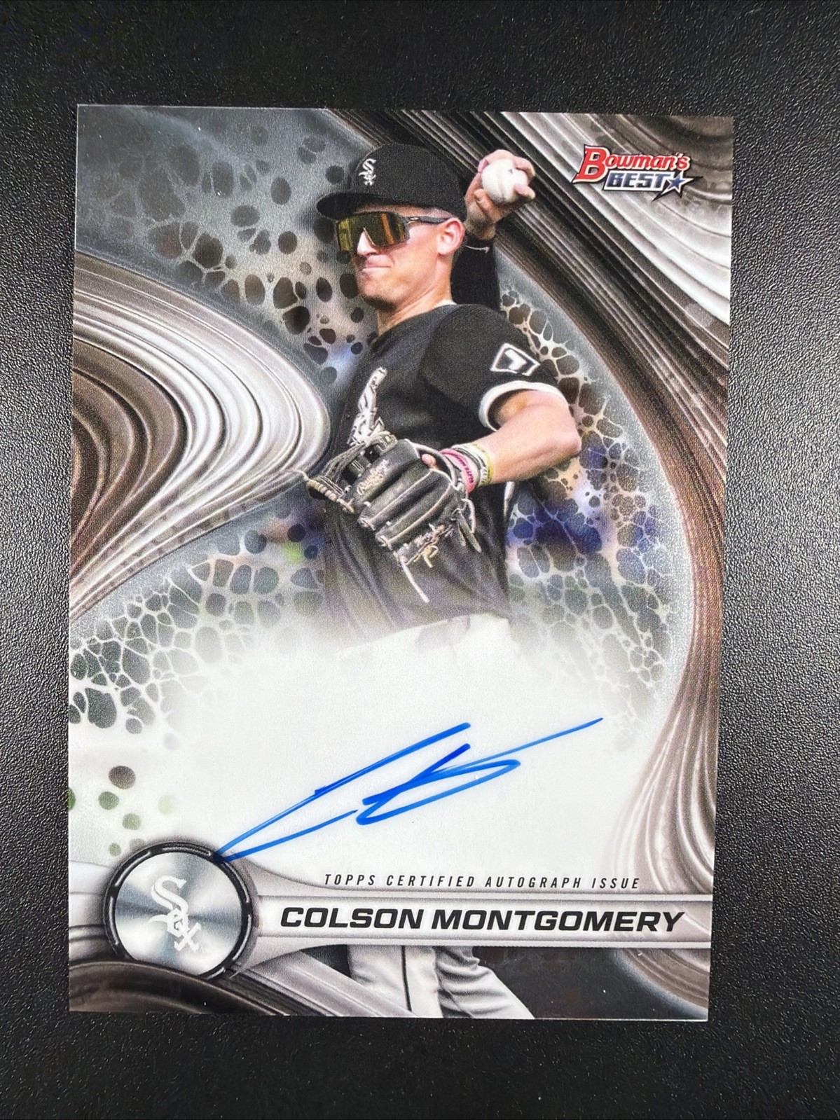 2024 Bowman's Best - Best of 2024 Autographs Colson Montgomery #B24-CMO (AU, RC)
