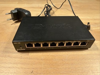 D-link DGS-108 8-Port Gigabit Ethernet-Switch Rev. C6e