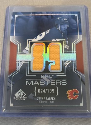 2025-26 Upper Deck Sp Game Used Edition - Nhl Masters Rookies Zayne Parekh...