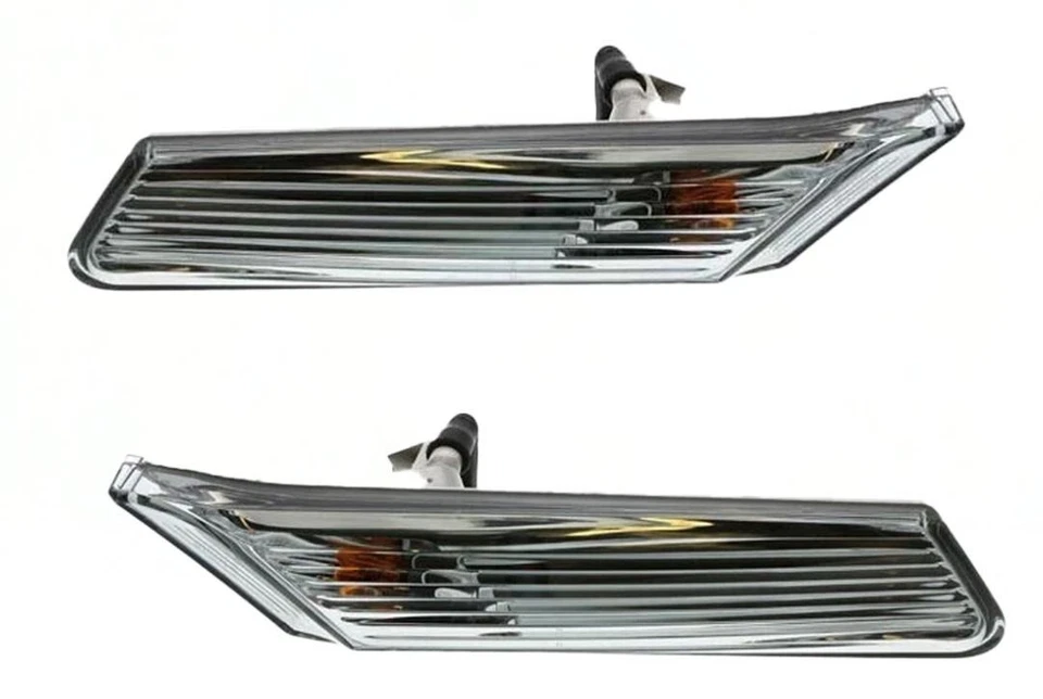 Juego de luces marcadoras laterales euro transparentes originales Porsche 911 997 izquierda y derecha Foto 2 de 4