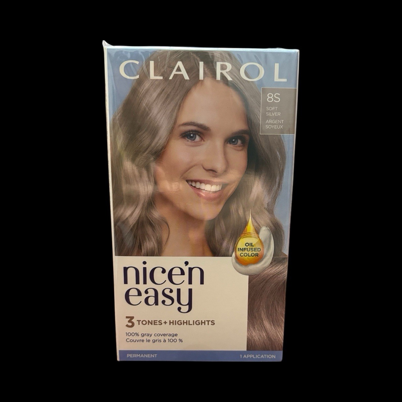 Cr&egrave;me #8s Soft Silver 3 Pack Permanent Dye