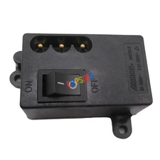 Male Socket Terminal Box For #033770217 Sewing Machine Power Cord Plug