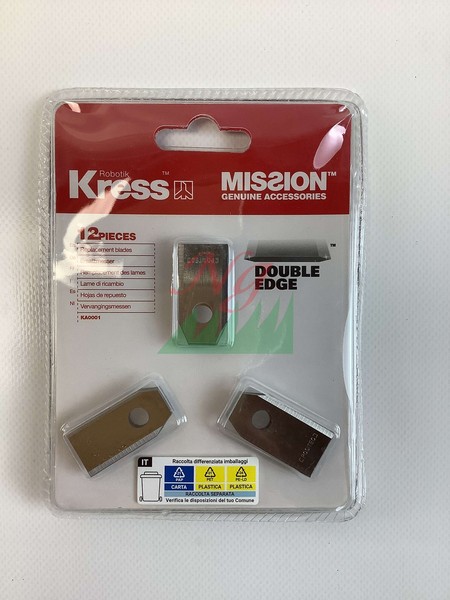 Original Kress 11004499000 KA0001 Messer Kit Mit Schrauben FüR Rasenroboter-image
