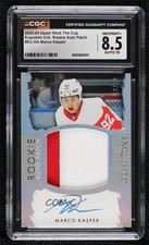 2023-24 Upper Deck The Cup 54/92 Marco Kasper #EC-KA CGC 8.5 Patch Auto 1da6