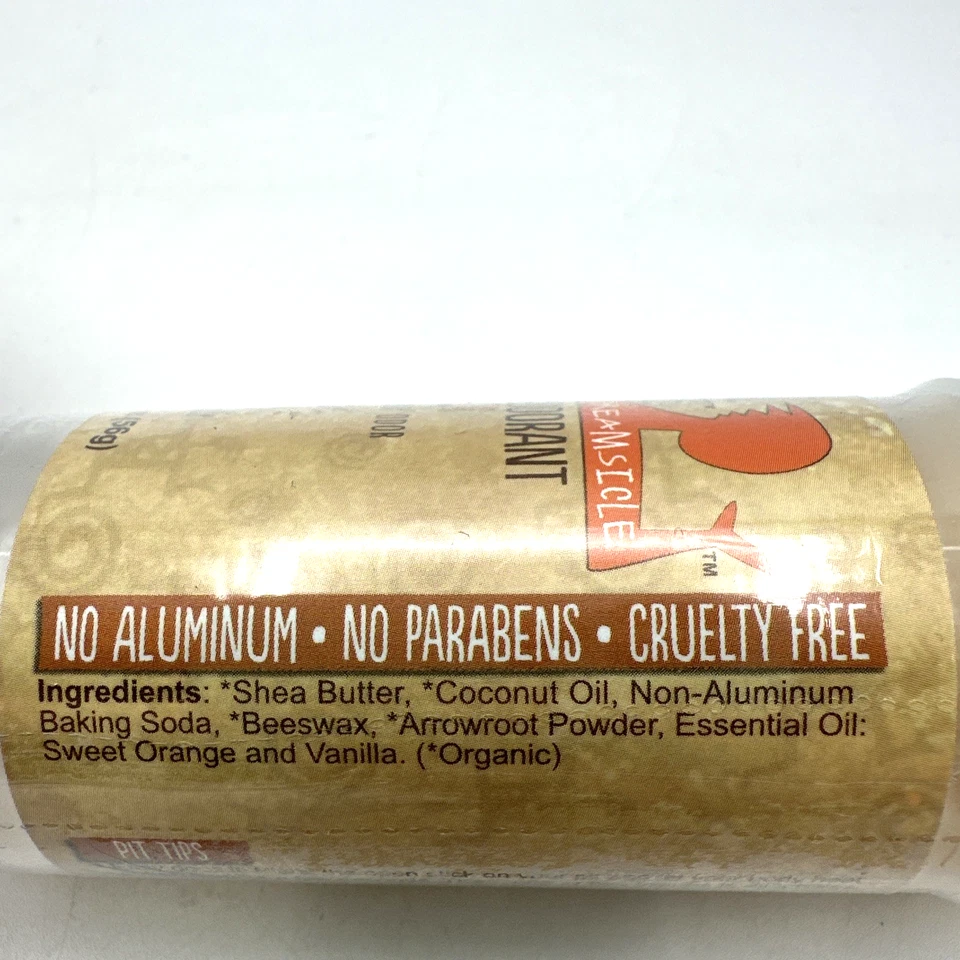 Primal Kit Pasta Niños 2 OZ Naranja Crema Crema Desodorante Natural Barra Original Foto 3 de 4