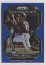 2022 Panini Prizm Tier II Blue Prizm Ivan Castillo #193 0s1o