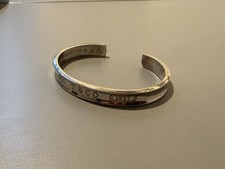 Tiffany and Co Sterling Silver Bangle 1837 Concave 1997 925