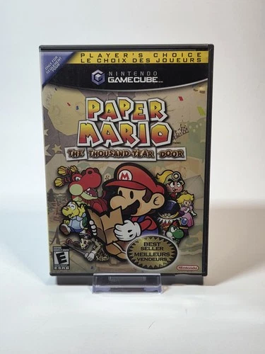 Paper Mario: The Thousand-Year Door (Gamecube, 2004) TESTED & Working !