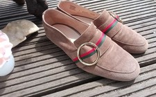 Paul Green Damen-Slipper aus Veloursleder Gr�...