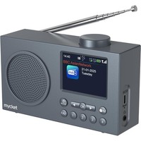 Dab+ Digitalradio Tragbar Bluetooth Ukw Radio Mit Farbdisplay Alarm Stromquellen
