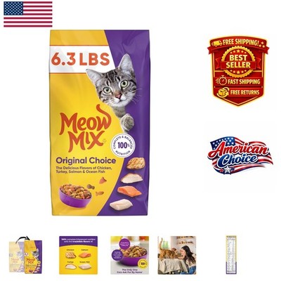 Healthy  Choice Dry Cat Food, 6.3 lb - Promotes Muscle Health & Vitality