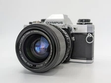 [N MINT] Olympus OM-1 Silver SLR Film Camera w/S Zuiko Auto-Zoom 35-70mm F4 Lens
