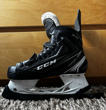 CCM Ribcor 44K Ice Hockey Skates Senior UK 9.5 EE Black/White Lace