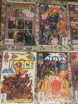 1996 Marvel Onslaught X-Men Collection VF/NM Lot Of 37 Comics - Key Issues