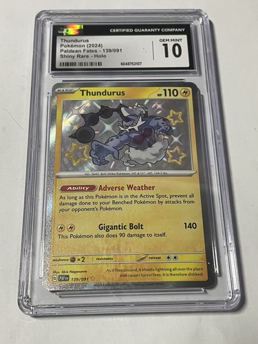Thundurus graded CGC 10 for sale on eBay