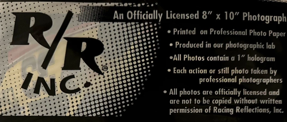 Fotografía sellada de Clint Bowyer Nascar RR Inc 8 X 10 Foto 2 de 2