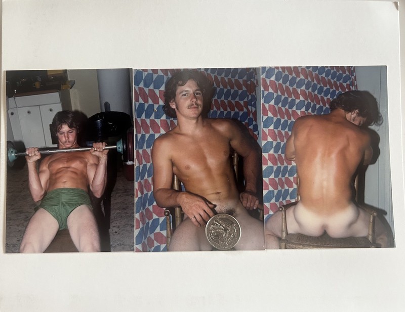Vintage Snapshots Gifted Male 1970 80’s Photo Gay Interest from an Artist Estate