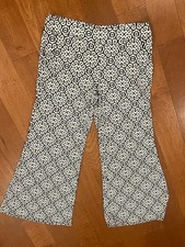 joseph ribkoff wide leg pull on pants- print-16