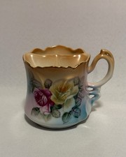 Antique Brandenburg Floral Mustache Mug With ...