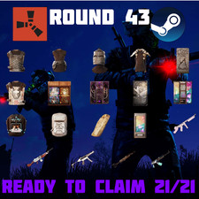 Rust Twitch Drops - Round 43 | 21 Items