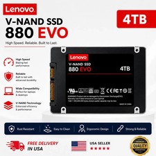 Lenovo 4TB SSD 2.5'' SATA III Internal Solid State Drive PC/MAC 5600MB/s US NEW