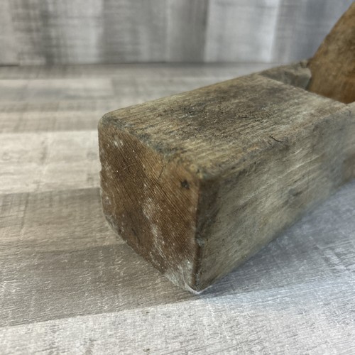 Antico AEREO Blocco Legno 16” Fatto a Mano Legno Funzionante - Foto 3 di 8