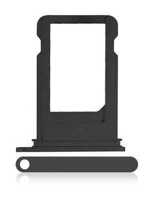 Replacement Sim Tray Compatible with iPhone 7 (Matte Black)