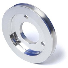 Bbc Crankshaft Pulley V-belt Swp 396 427 454 Crank 1 Groove Billet Aluminum