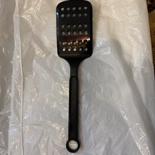Vintage FARBERWARE Black Nylon Pierced Spatul...