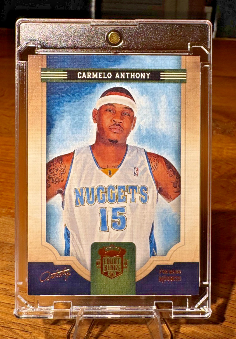 Carmelo Anthony 2009-10 Panini Court Kings Artistry /199 #7 Denver Nuggets