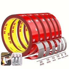 Meters Strong Double Sided Adhesive Tape With High Viscosity For Automotive Use