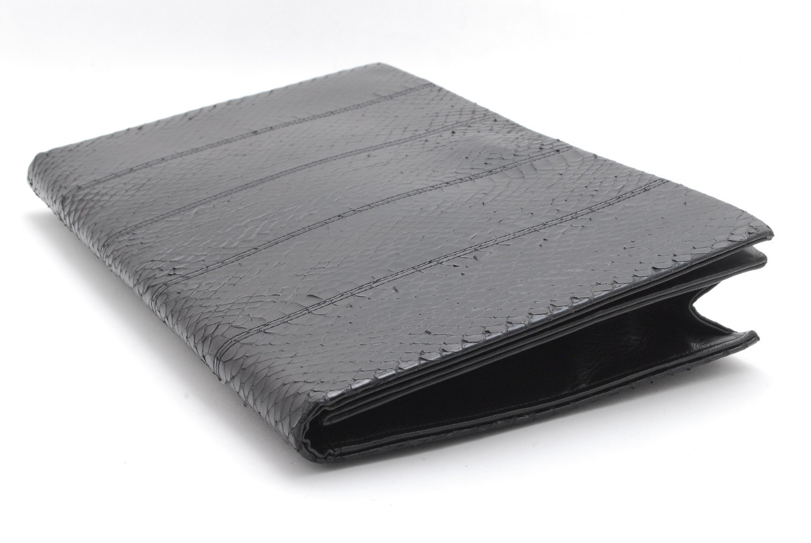 Yves Saint Laurent YSL grande pochette s borsa pelle nera autentica