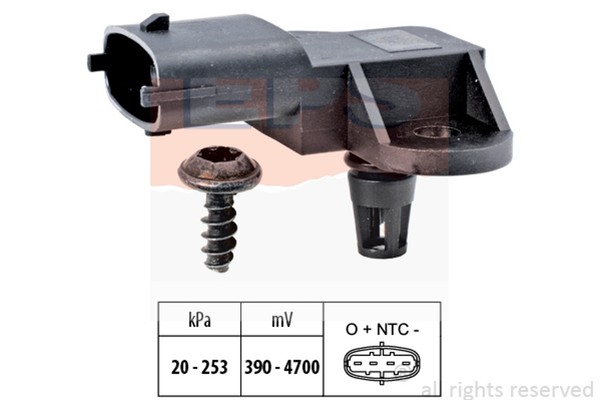 EPS Sensor Saugrohrdruck 1.993.176 FüR Doblo Mito Lancia Abarth Bravo 595 500 2-image