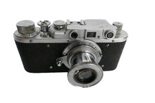FED 1 Vintage 1940's Soviet Rangefinder Camera + 50mm/f3.5 Fed lens (No.259448)