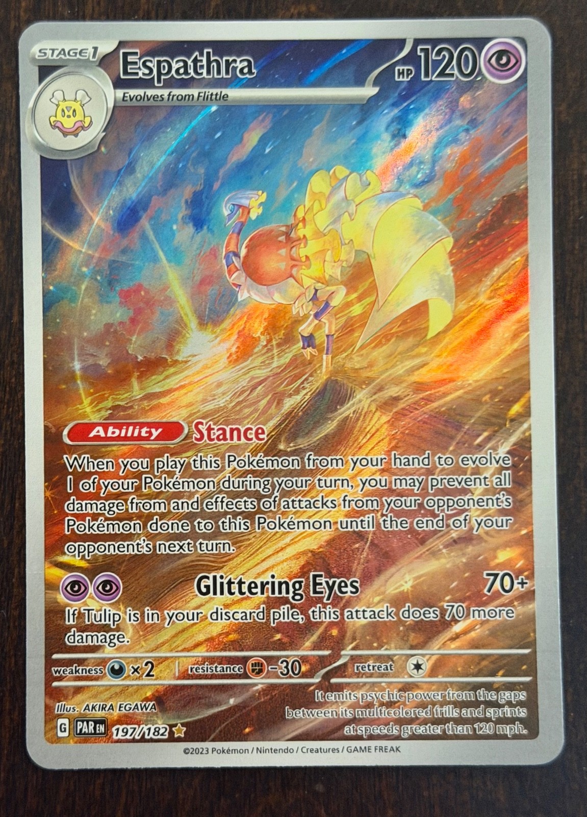 Espathra 197/182 SV04: Paradox Rift Holo