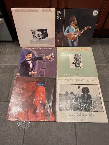 Vinyl Record Lot. Rock. Fleetwood Mac. Jeff Beck