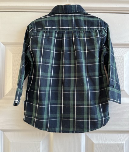 Polarn O. Pyret Baby Boy Check Shirt 12-18M - Picture 3 of 4