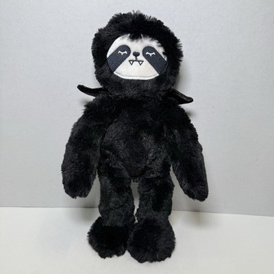 Rare Slumberkins Mini VLAD SLOTH Plush LIMITED EDITION Black 6.5