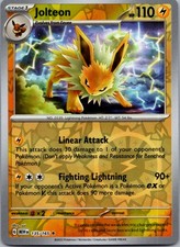 Jolteon Rare SV: Scarlet & Violet 151 135/165 NM