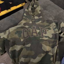 Gap Kids boys hoodie size M 8  sweatshirt CAMO