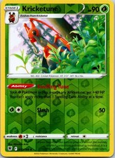 Kricketune Reverse Holo Uncommon SWSH10: Astral Radiance 010/189 NM