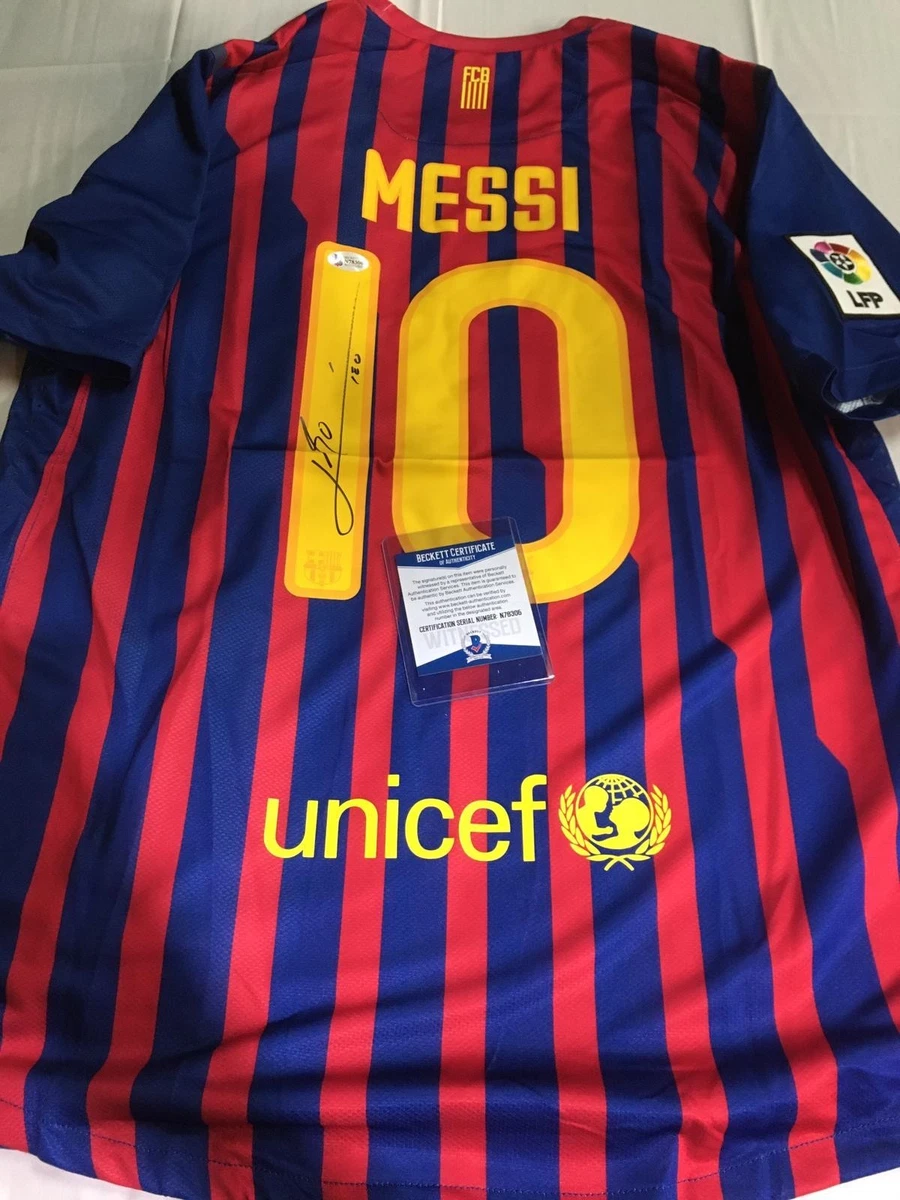 Lionel Messi Soccer Original Autographed Items for sale | eBay