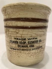 Antique (Not Red Wing) Crock Stoneware,  Cylinder Co-op, Cylinder, Iowa