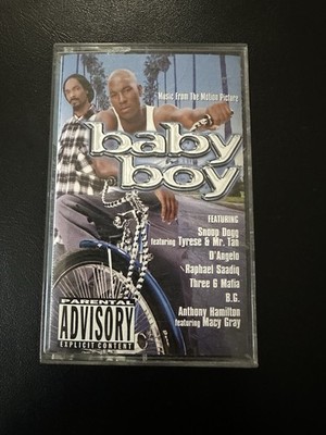 Baby Boy Original Soundtrack Snoop Dogg Cassette Tape Three 6 Mafia