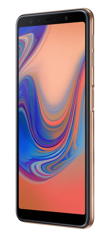 Samsung Galaxy A7 (2018) A750F Android 8.0 Smartphone Gold "gut", Foto 4 von 4