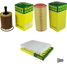 MANN-FILTER Inspektionspaket Filterset für VW Lupo 1.2 TDI 3L 1.4 Polo Seat