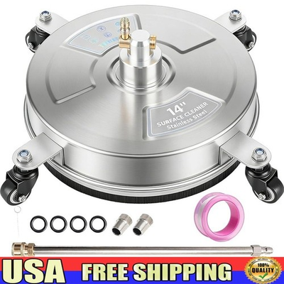 #ad Pressure Washer Surface Cleaner 2000 4000 PSI Heavy Duty W Wands Nozzles New $88.34