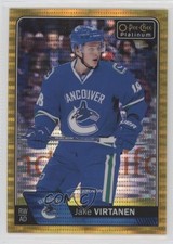 2016-17 O-Pee-Chee Platinum Seismic Gold 24/50 Jake Virtanen #87 ni8