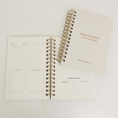 #ad #ad Steadfast and Sustained Church Notes Journal Sermon Podcast Christian Note... $38.91