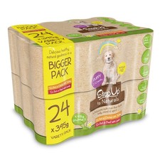 Step Up Naturals Wet Puppy Food (Variety Bigger Pack, 24x395g) BNIP & SEALED 3.69 per kilo